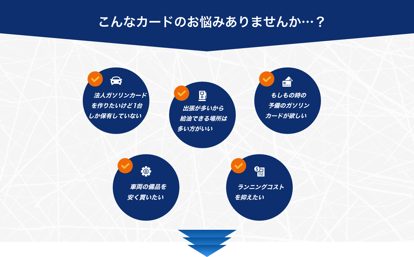 こんなカードのお悩みありませんか…？