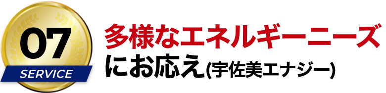 多様なエネルギーニーズにお応え(宇佐美エナジー)